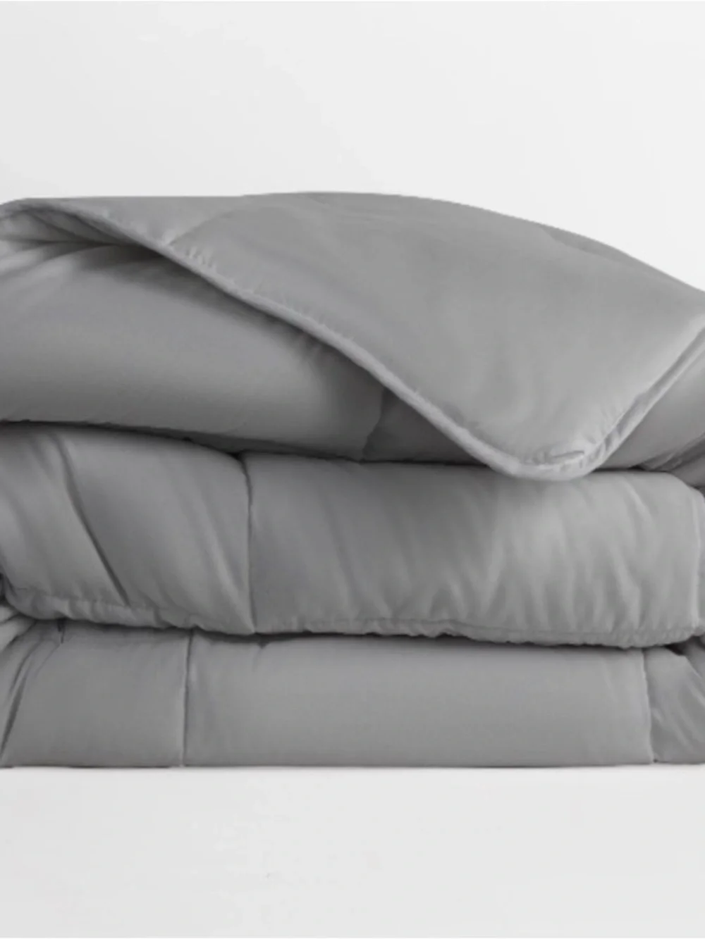I Enjoy Home Brand All Season Alternative Down Gray Comforter Size Full/Queen